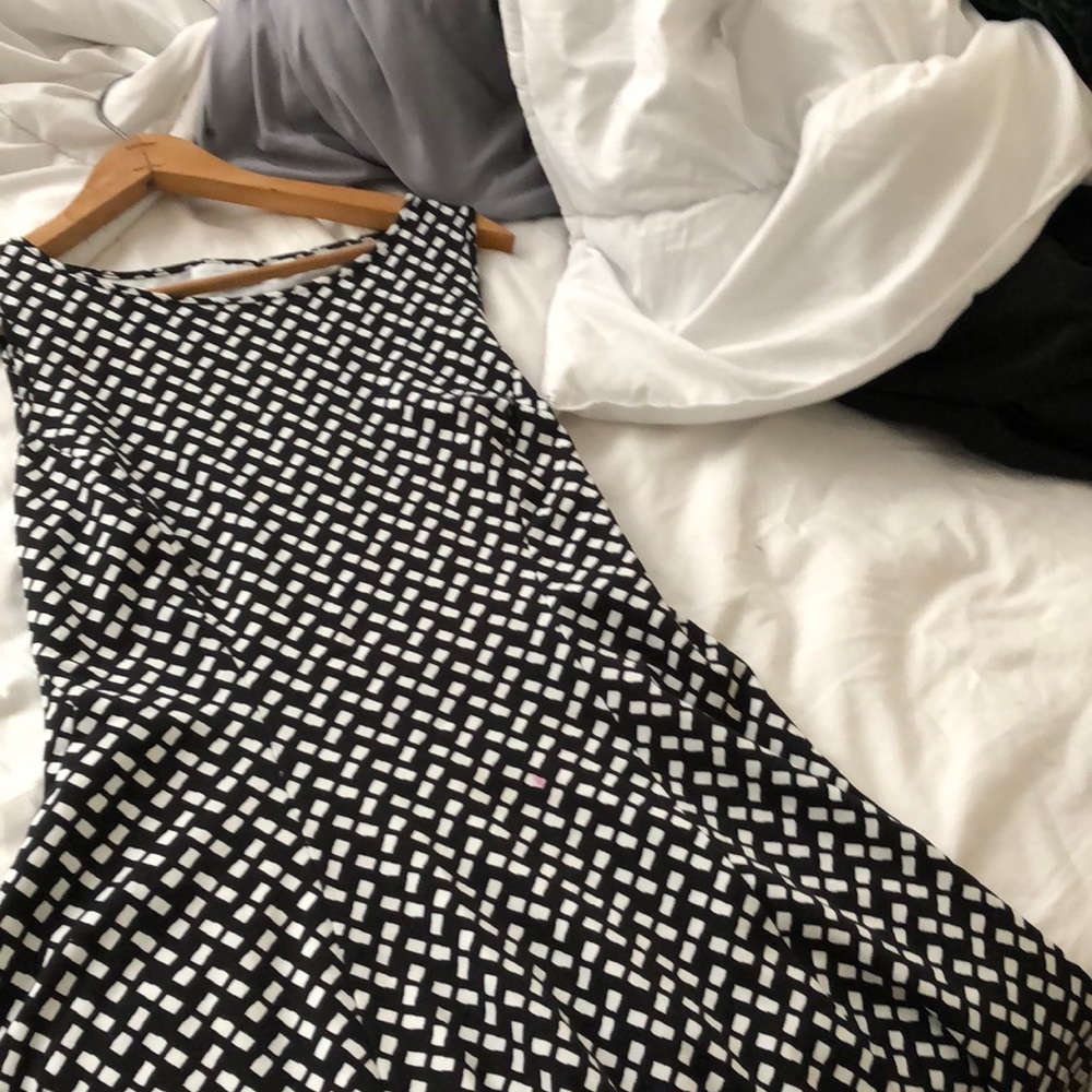 NY&C Black and White Dress